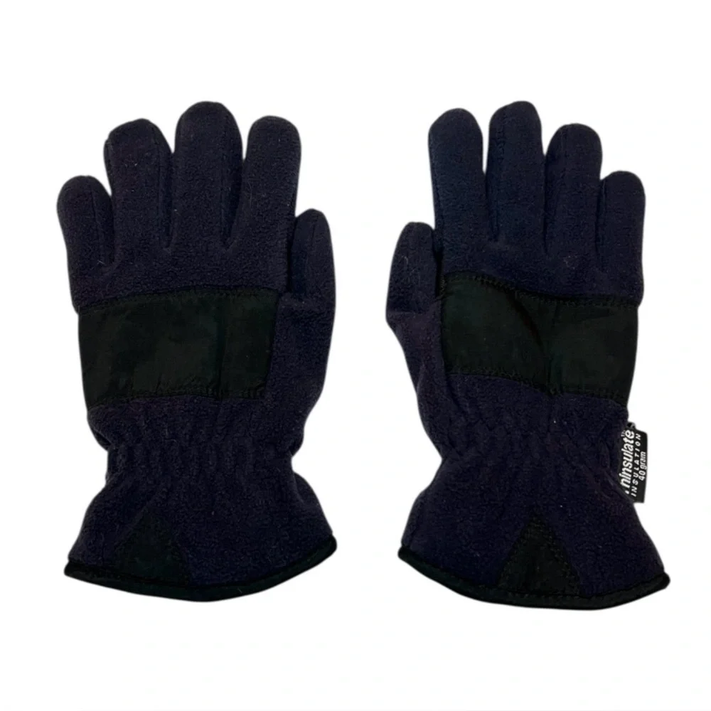 Thinsulate Dark Blue Kids Mittens Waterproof GUC